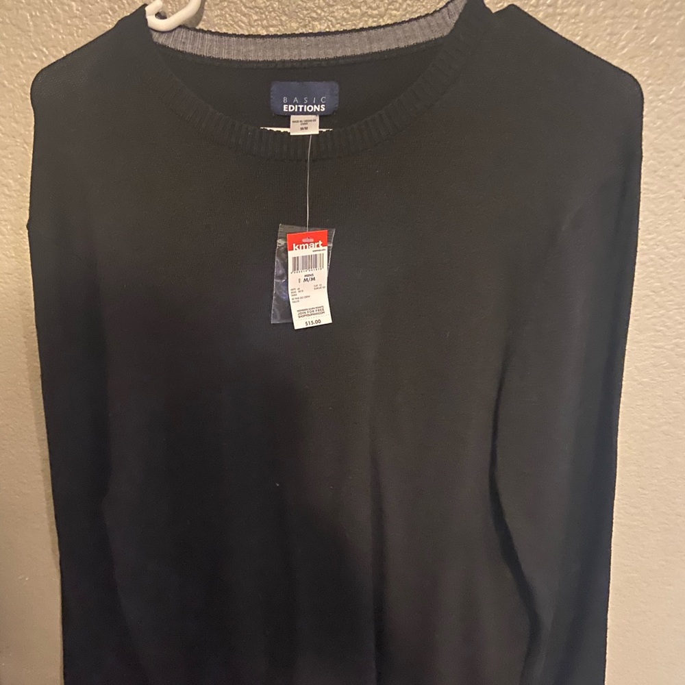 Mens navy sweater